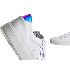 Adidas sleek white sneaker